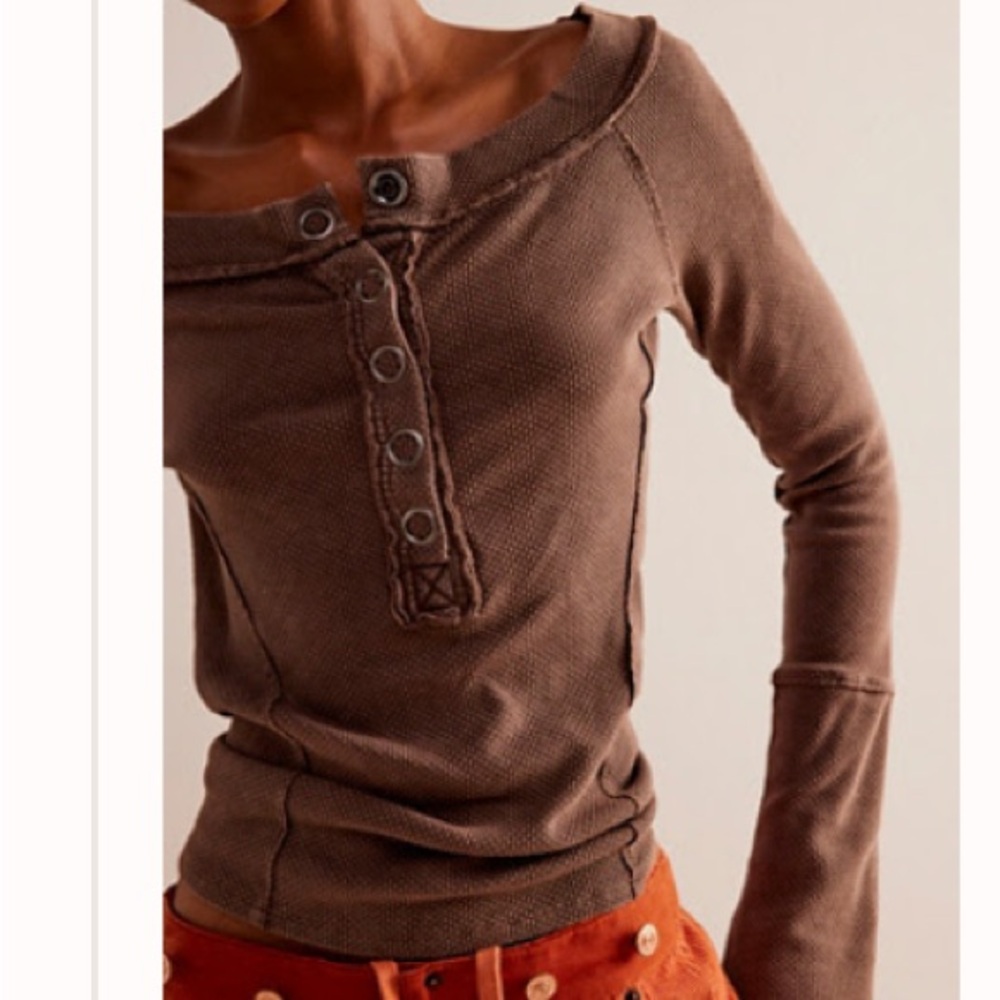 We The Free Free People Own Hand Henley